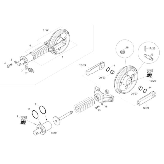 Track Tensioner Assembly