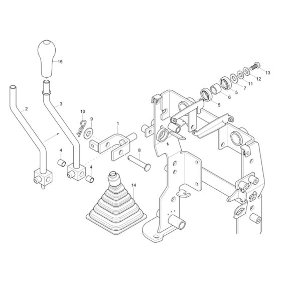 Dipper Lever Assembly