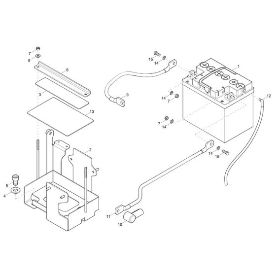 Battery Assembly for Wacker 803-2