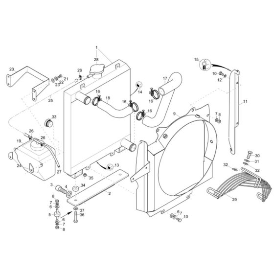 Water Cooler Assembly