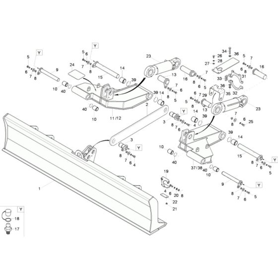Dozer Blade Assembly