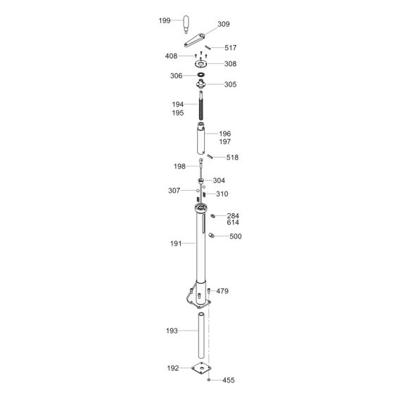 Pitch Control Assembly for Wacker