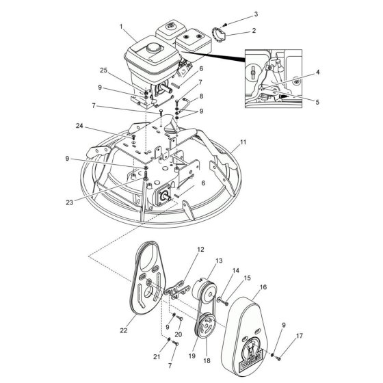 Drive System for Wacker CT30AGT