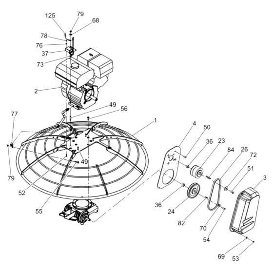Drive System for Wacker CT36-5
