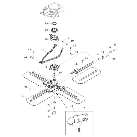 Blade Mechanism for Wacker CT36-X