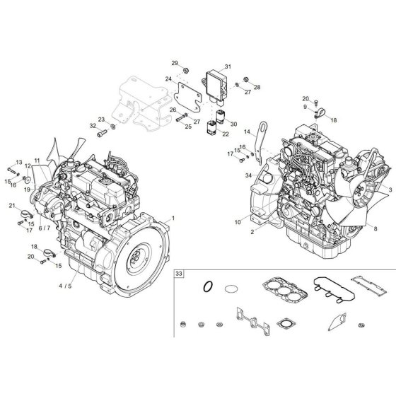 Engine Assembly for ET18