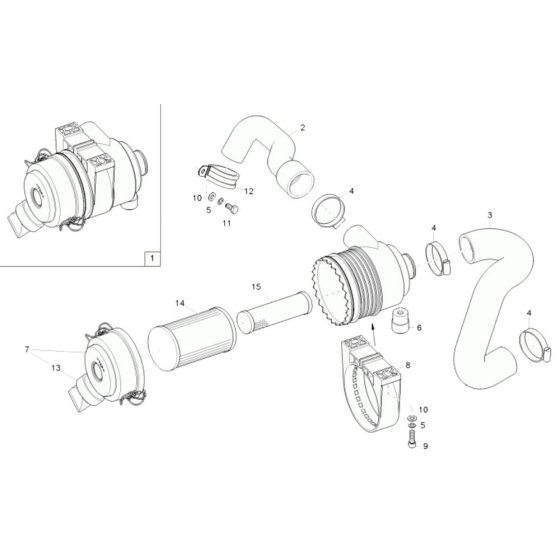 Air Cleaner Assembly for ET18