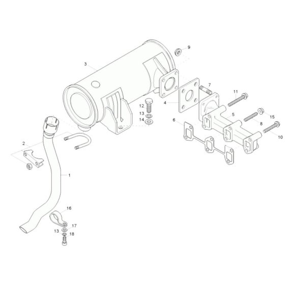 Exhaust Assembly for ET18