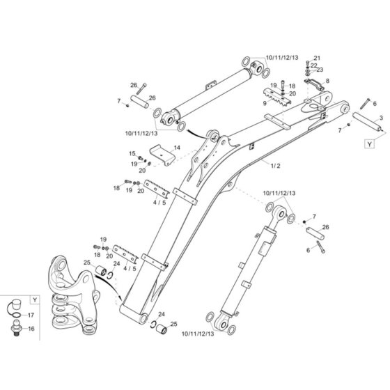 Lift Arm Assembly for ET24