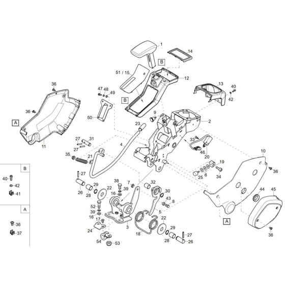 Control Lever Carrier for ET24