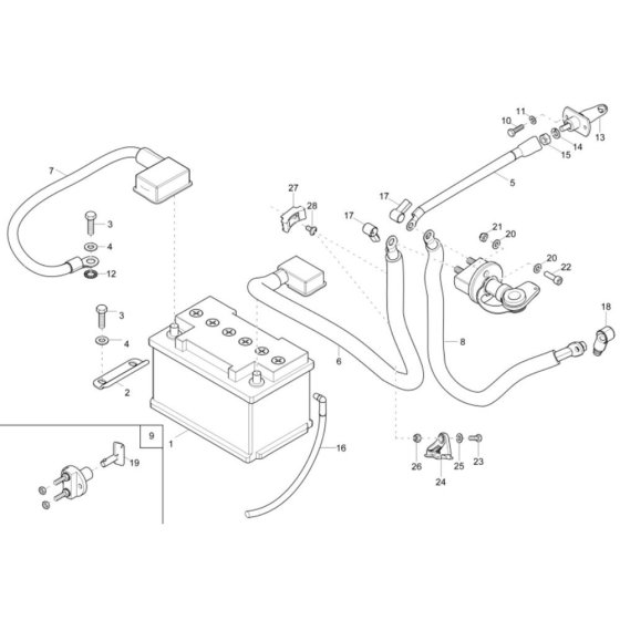 Battery Assembly for ET35