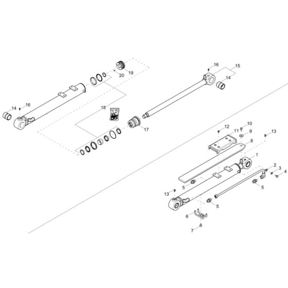 Bucket Cylinder Assembly