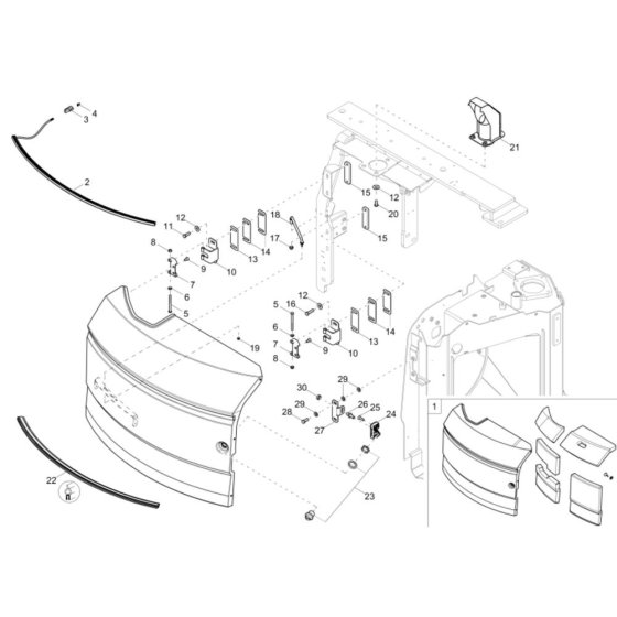 Engine Hood Assembly