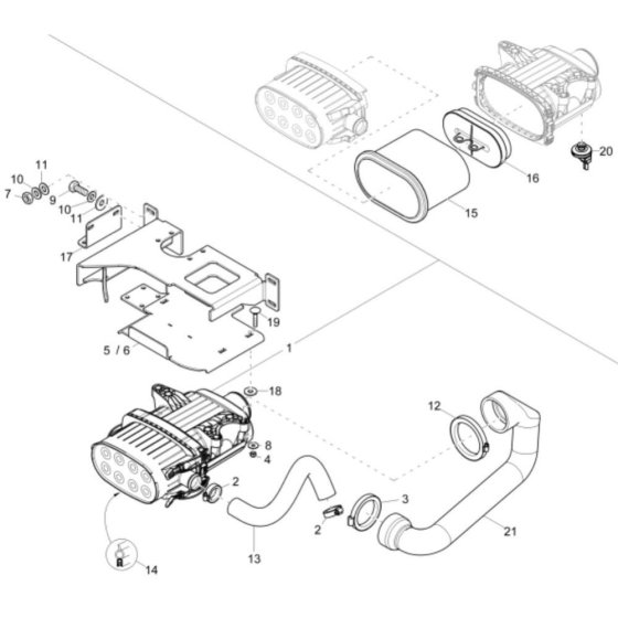 Air Cleaner for Wacker ET90