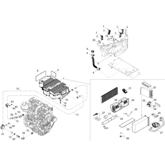 Heating Assembly for ET90