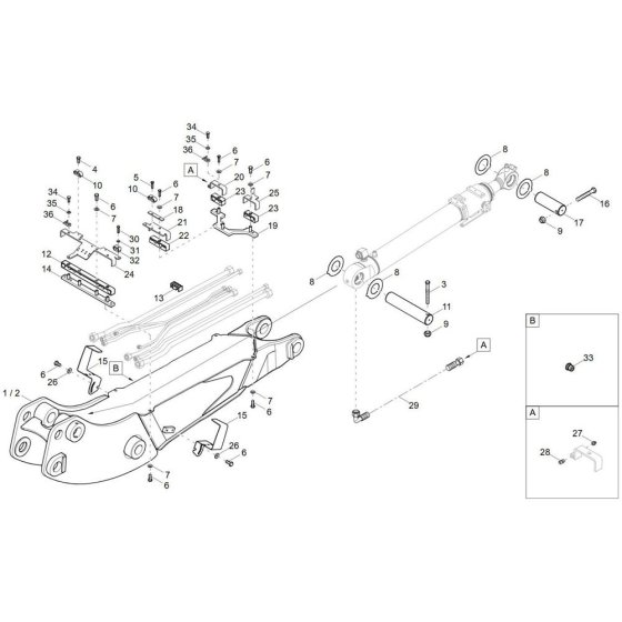 Luffing Boom Assembly