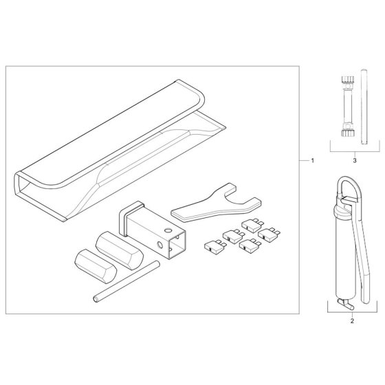 Wacker EW65 Excavator Tools