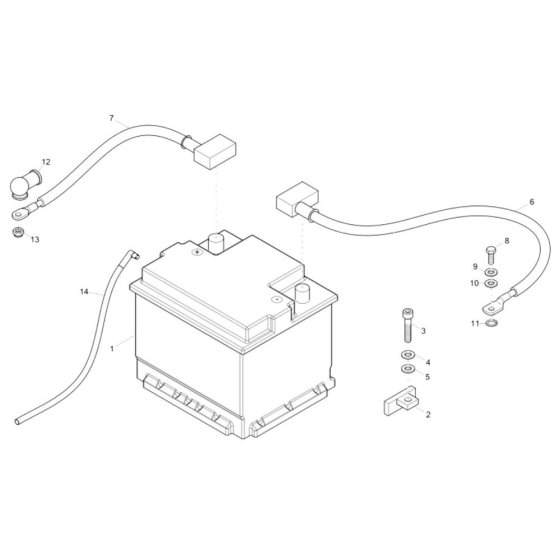 Battery Assembly for Wacker EZ26