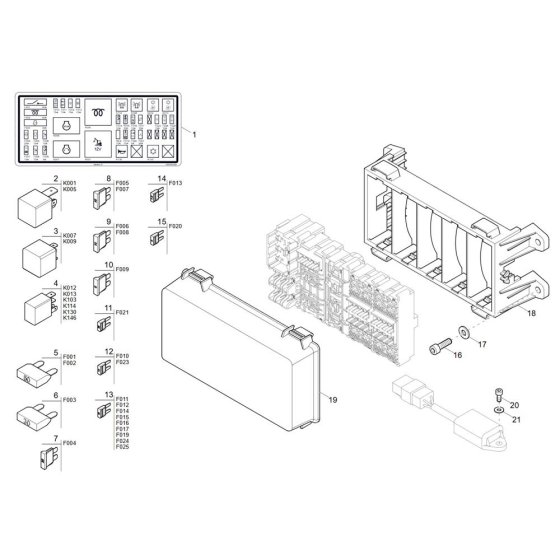 Relay Box for Wacker EZ26-2