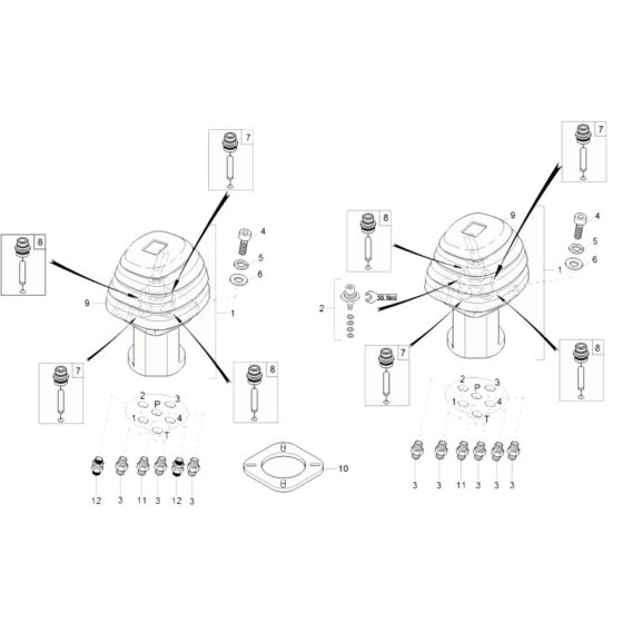 Joystick Assembly for Wacker EZ28