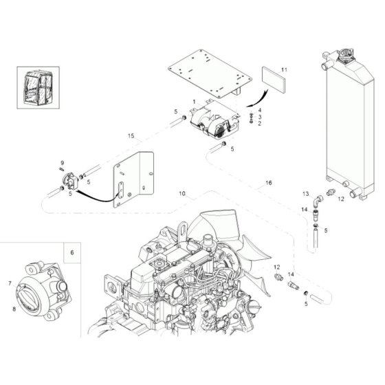 Heating Assembly for Wacker EZ28