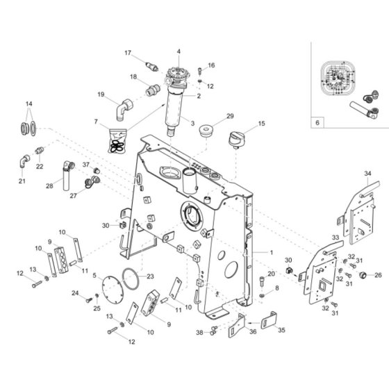 Hydraulic Tank Assembly