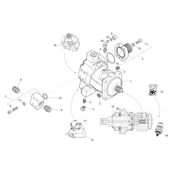 Hydraulic Pump Assembly