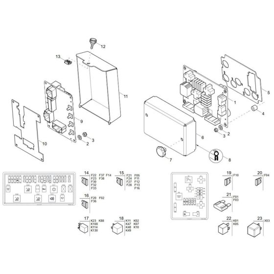 Relay Box for Wacker EZ80