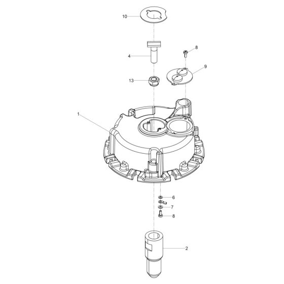 Bracket Assembly for Wacker LB50H