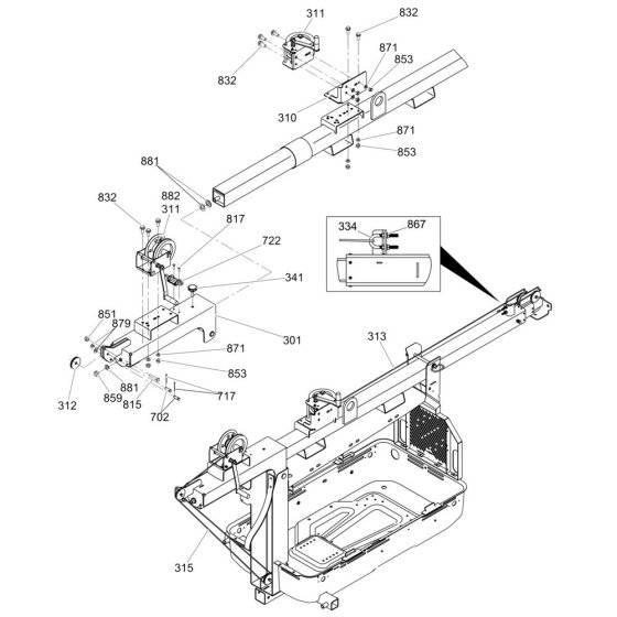 Manual Winch Assembly