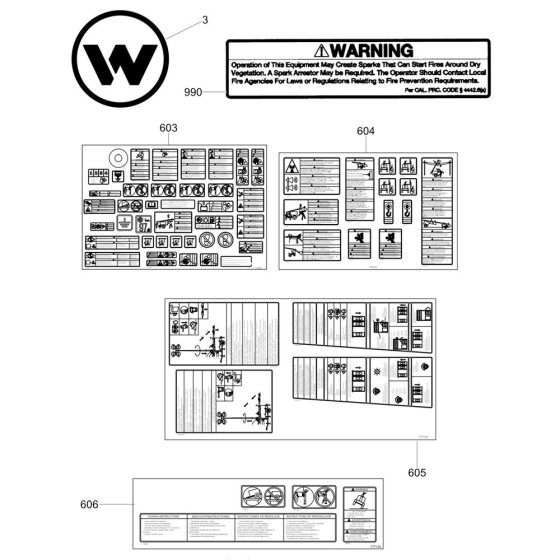 Decals for Wacker LTN6K