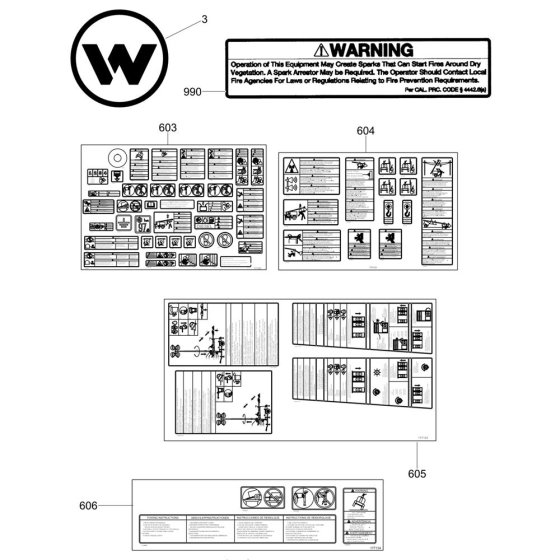 Wacker LTN8K Decals