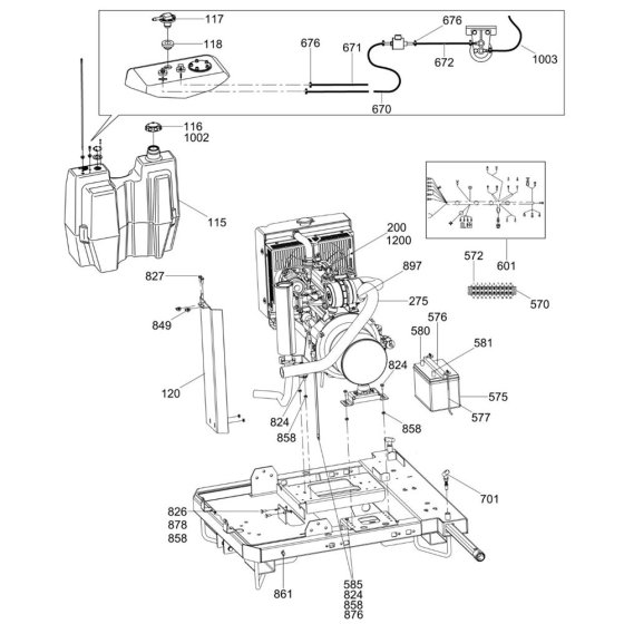 Fuel Tank Assembly for LTV6K