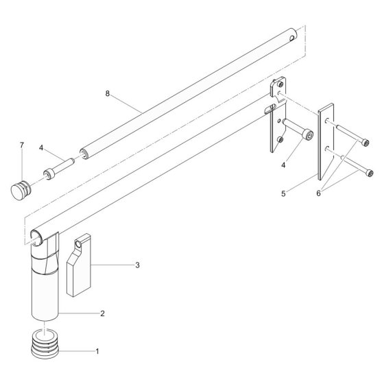 Extension Assembly for Wacker RCP-16/230