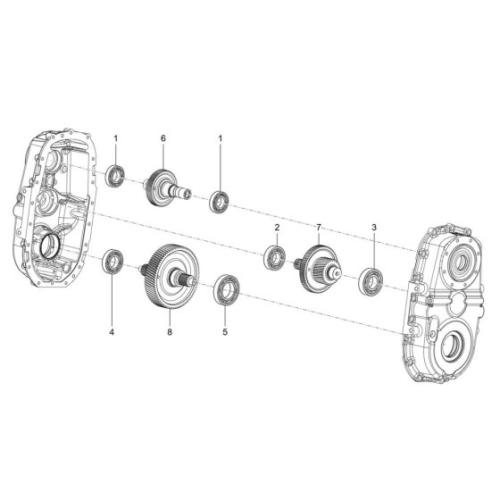Gear Drive Wheel Assembly