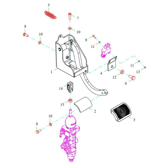 Brake Pedal Assembly