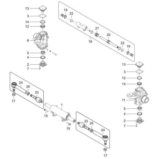 Steering Cylinder Assembly
