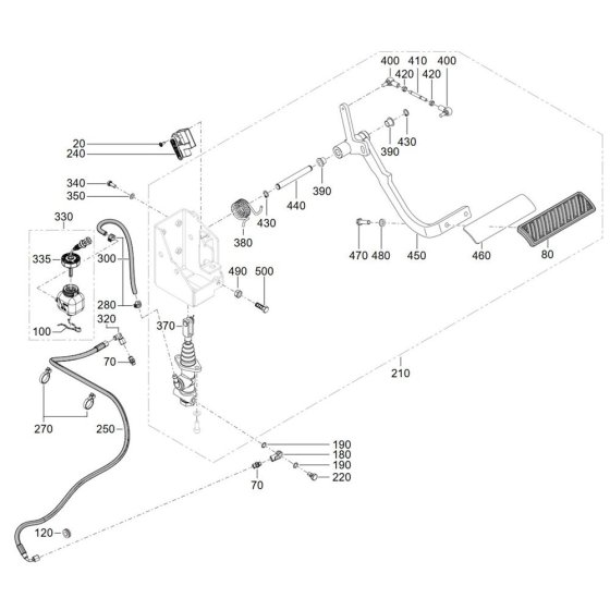 Brake Pedal Assembly