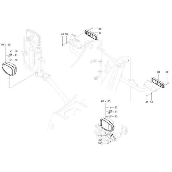 Lighting Assembly for TH625