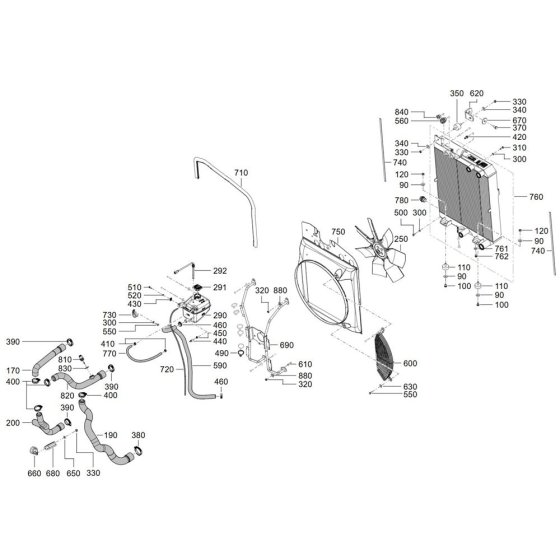 Cooler Assembly for TH625