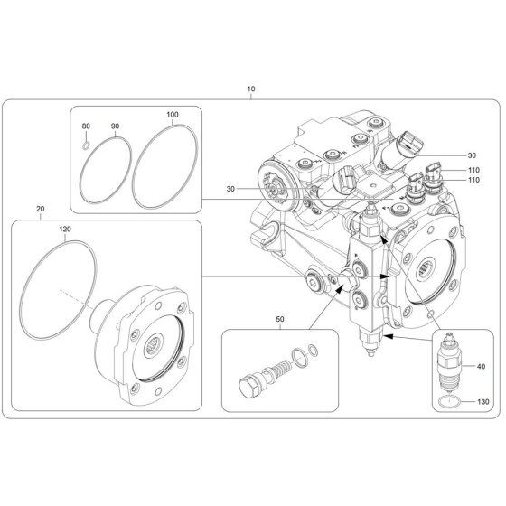 Displacement Pump Assembly