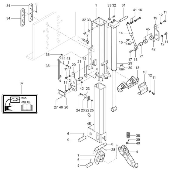 Trailer Hitch Assembly