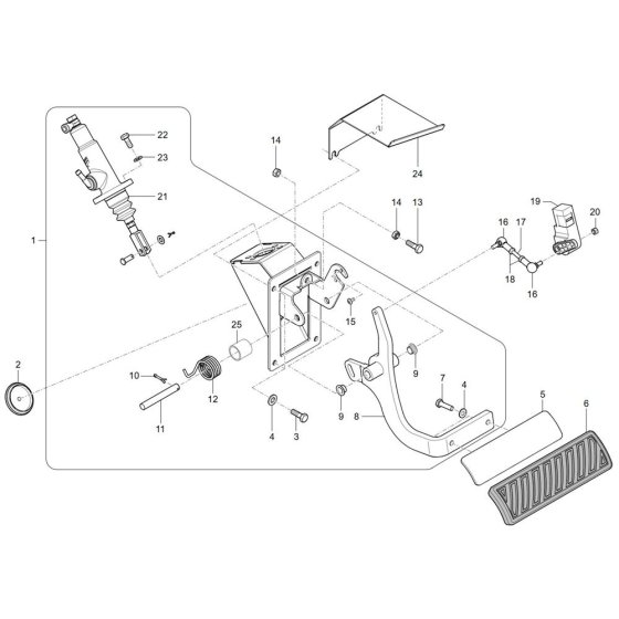 Brake Pedal Assembly