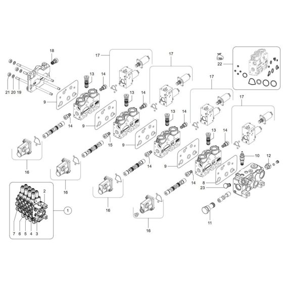 Control Unit for Wacker TH730