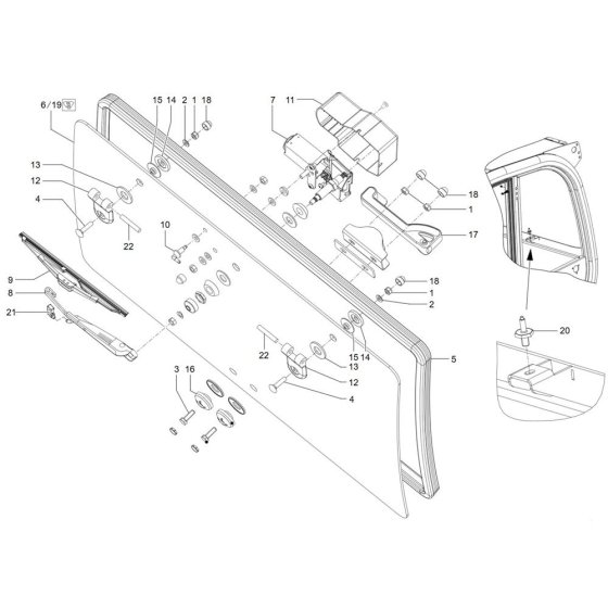 Window Assembly for TH735