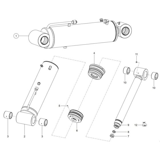 Tilt Ram Assembly