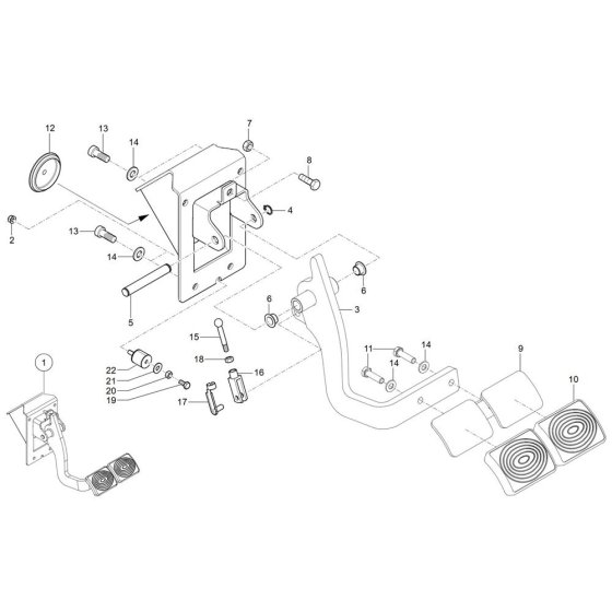 Brake Pedal Assembly