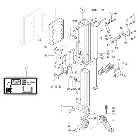 Trailer Hitch Assembly