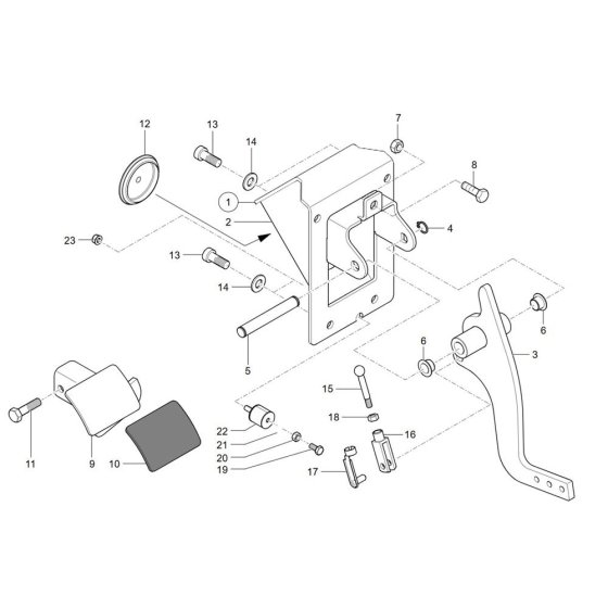 Brake Pedal Assembly