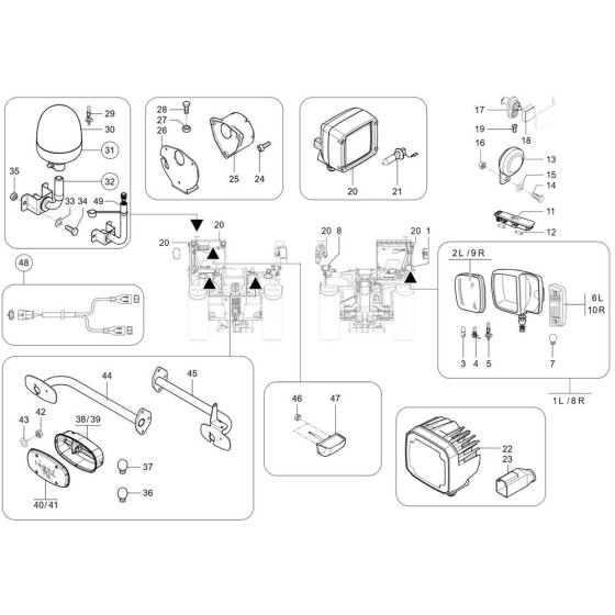 Lighting Assembly for TH955